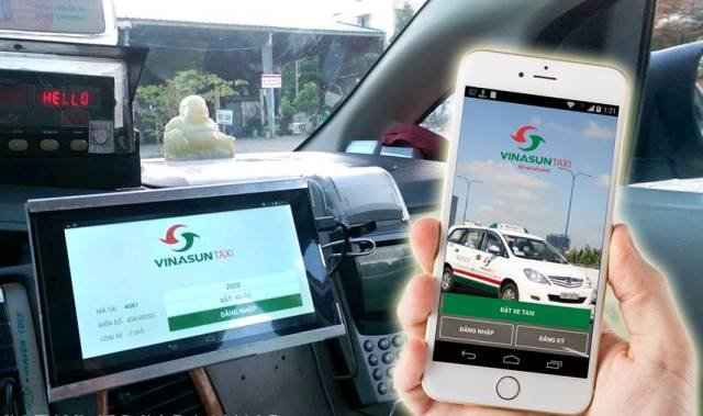 Ứng dụng gọi taxi Vinasun có mặt ở Đà Nẵng