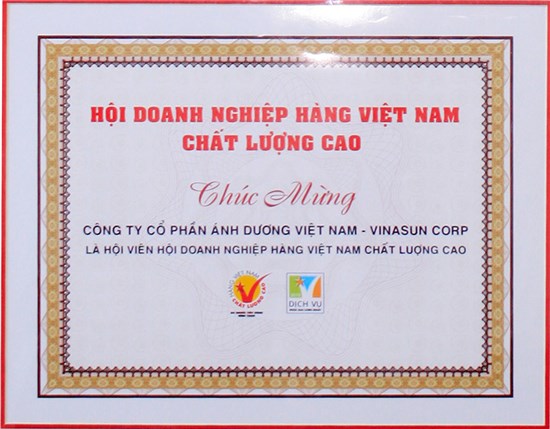 Hội viên doanh nghiệp hàng Việt Nam chất lượng cao 2010