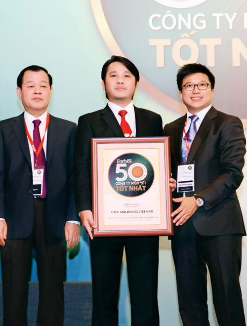 Vinasun Corp. Top 50 Công ty niêm yết tốt nhất